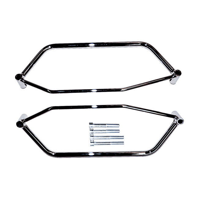 Longride Click-On Saddlebag Support Bracket Kit for Honda 04-24 VT750 C Shadow Aero  - Customhoj