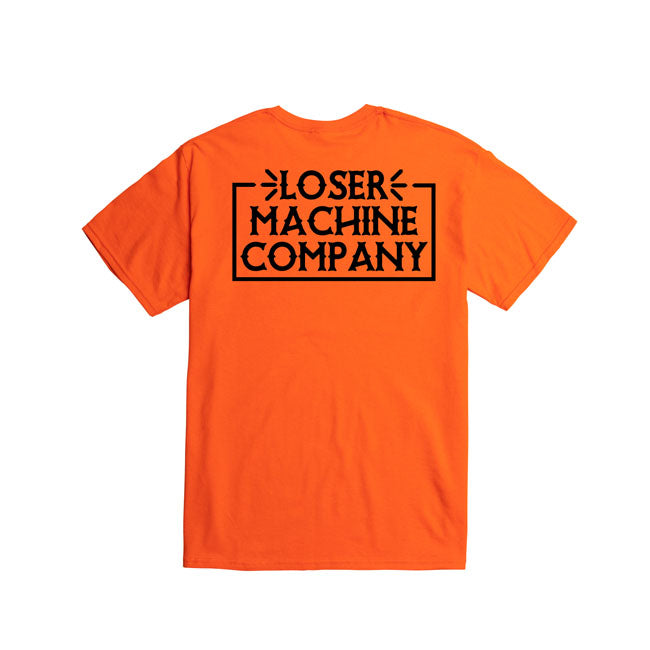 Loser Machine Impression T-Shirt Orange / S