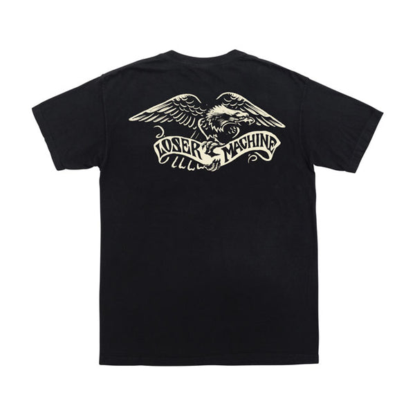 Loser Machine Liberty T-Shirt Black / S