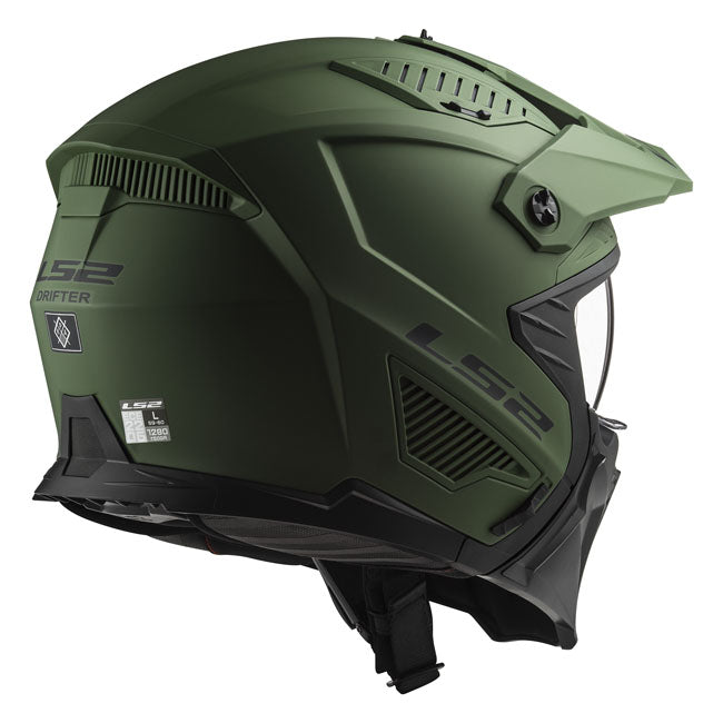 LS2 Drifter Modular Motorcycle Helmet  - Customhoj