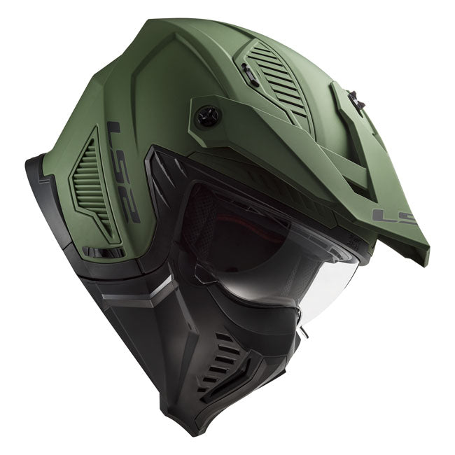 LS2 Drifter Modular Motorcycle Helmet  - Customhoj