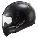 LS2 Rapid II Full Face Motorcycle Helmet Gloss Black / XS (53-54cm)  - Customhoj
