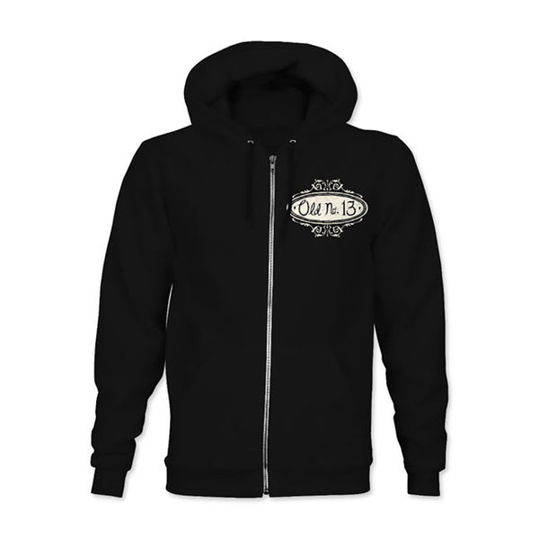 Lucky 13 Old No. 13 zip Hoodie Black / S