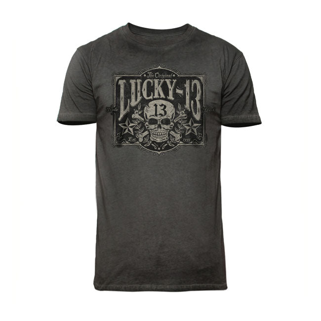 Lucky 13 Tombstone T-Shirt Vintage