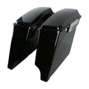 MCS 5" Stretched Hard Saddlebags for Harley  - Customhoj
