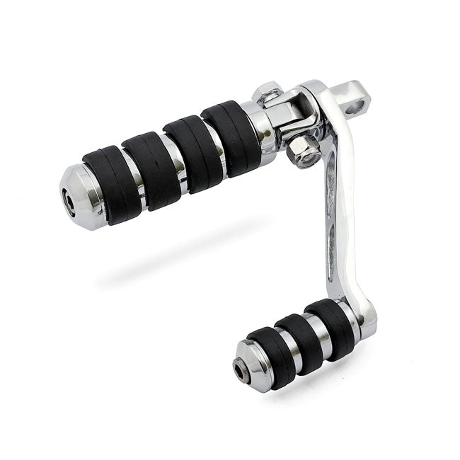 MCS Footpegs Brackets Traditional H-D male mount Heel Rest Mount Brackets Forward Controls for Harley Customhoj