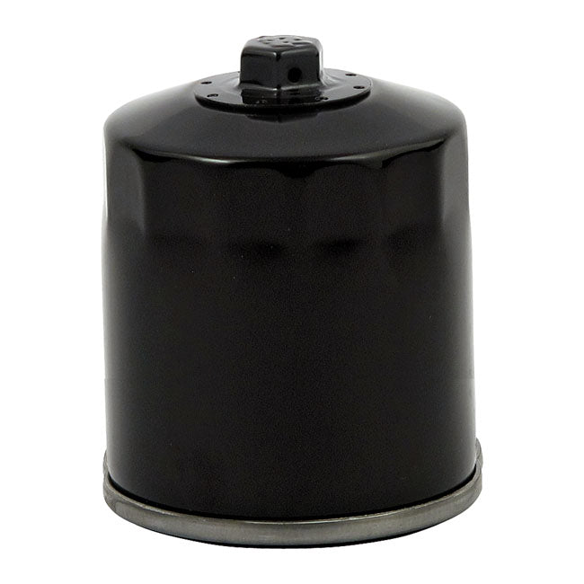 MCS Oil Filter Harley 02-17 V‑Rod / Spin-on with top nut / Black MCS Oil Filter for Harley Customhoj