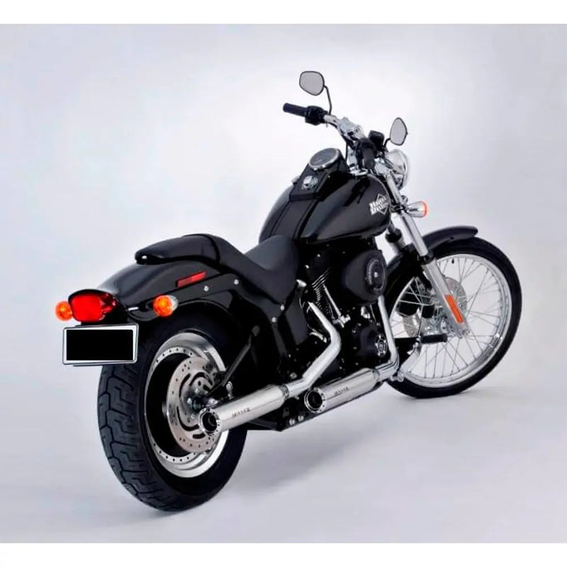 Miller Arizona Euro 3/4 Slip-On Mufflers for Harley  - Customhoj