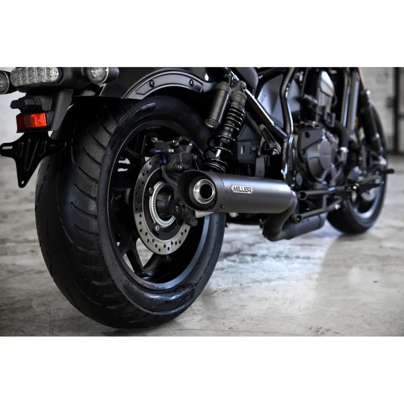 Miller Breaker Euro 5 Slip-On Muffler for Honda  - Customhoj