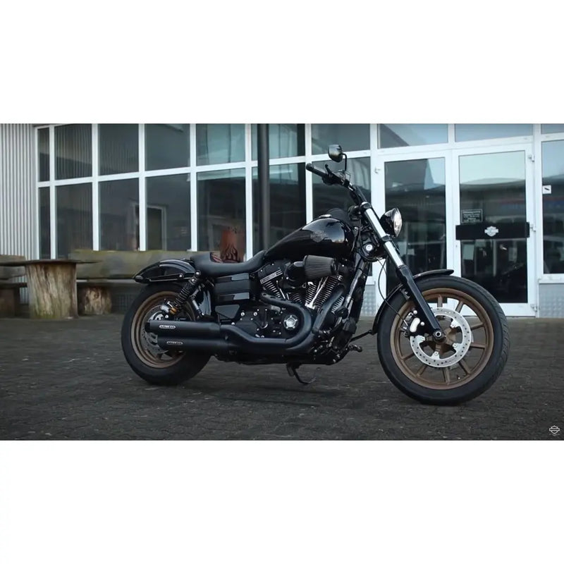 Miller Dakota Euro 3 Slip-On Mufflers for Harley  - Customhoj