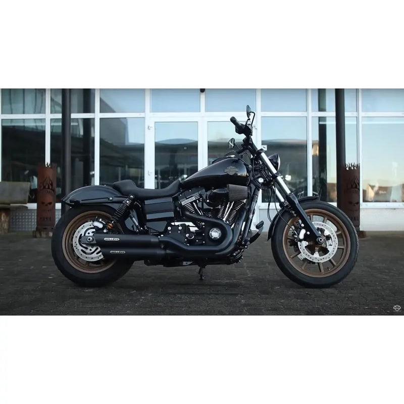 Miller Dakota Euro 3 Slip-On Mufflers for Harley  - Customhoj