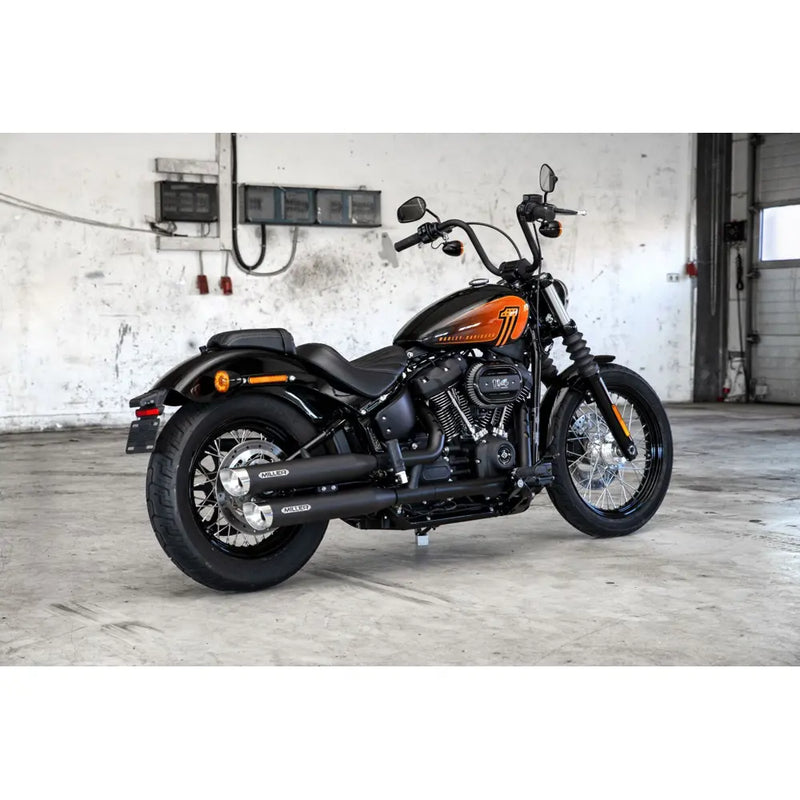 Miller Independence Euro 4 Slip-On Mufflers for Harley  - Customhoj