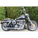 Miller Nevada Euro 3 Slip-On Mufflers for Harley  - Customhoj