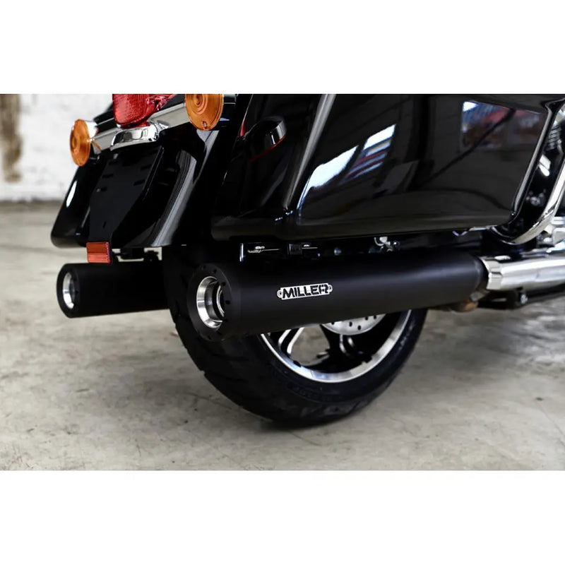 Miller Cleveland Euro 5 Slip-On-Schalldämpfer für Harley