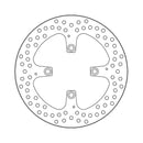 Moto-Master Brake Disc Ducati Monster 1200 / R / S 14-21 Moto-Master Halo Rear Brake Disc for Ducati Customhoj