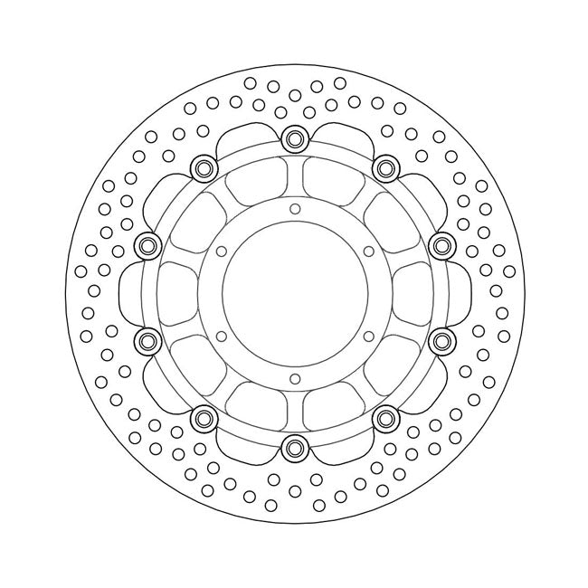 Moto-Master Brake Disc Honda CB 600 F / Hornet 07-13 Moto-Master Halo Front Right Brake Disc for Honda Customhoj