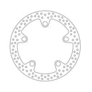 Moto-Master Brake Disc Honda VFR 1200 X Crosstourer 12-17 Moto-Master Halo Front Left Brake Disc for Honda Customhoj