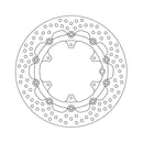 Moto-Master Brake Disc KTM 690 Enduro 08-10 Moto-Master Halo Front Left Brake Disc for KTM Customhoj