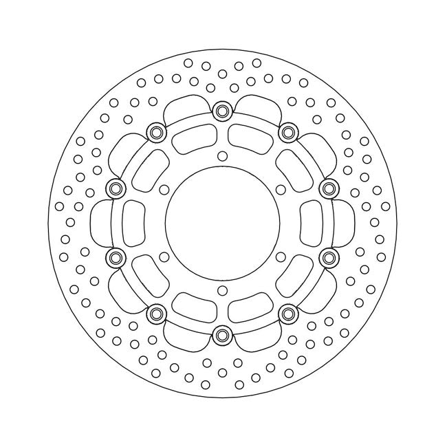 Moto-Master Brake Disc Suzuki GSX-R 1000 (ABS) 15-16 Moto-Master Halo Front Right Brake Disc for Suzuki Customhoj