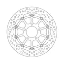 Moto-Master Brake Disc Suzuki GSX-R 1000 (non-ABS) 03-04 Moto-Master Halo Front Left Brake Disc for Suzuki Customhoj