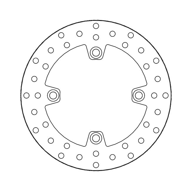 Moto-Master Brake Disc Triumph Baby speed 600 01-03 Moto-Master Halo Rear Brake Disc for Triumph Customhoj