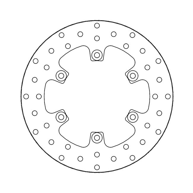 Moto-Master Brake Disc Yamaha FZR 600 R 90-95 Moto-Master Halo Rear Brake Disc for Yamaha Customhoj