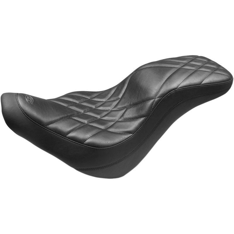 Mustang DayTripper 2-Up Seat for Harley 18-25 Softail Sport Glide & Low Rider / S / ST / Prism  - Customhoj