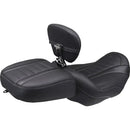Mustang Deluxe Touring Passenger Seat for Harley  - Customhoj