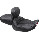 Mustang Deluxe Touring Passenger Seat for Harley  - Customhoj