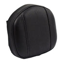 Mustang Original Style Sissy Bar Pad for Harley All HD and Aftermarket Sissy Bars / Uprights (excl. 18-25 Touring and Softail models) / Plain / Black / 16,5 x 15 cm (6,5" x 6")  - Customhoj