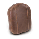 Mustang Original Style Sissy Bar Pad for Harley All HD and Aftermarket Sissy Bars / Uprights (excl. 18-25 Touring and Softail models) / Plain / Distressed Brown / 20 x 23 cm (7,5" x 9")  - Customhoj