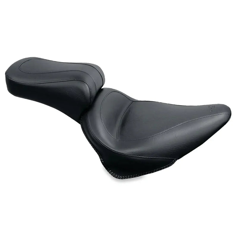 Mustang Standard Touring 2-Up Seat for Harley 84-99 Softail / Plain  - Customhoj