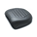 Mustang Standard Touring Passenger Seat for Harley 18-25 Softail Fat Boy / Black / Tuck n Roll / Non-Recessed  - Customhoj
