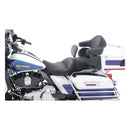 Mustang Super Touring 2-Up Seat with Heating and Backrest for Harley 08-25 Touring (excl. 23-25 CVO; 24-25 Road Glide / Street Glide)  - Customhoj