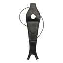 Mustang Tank Bib with Pouch for Harley 04-22 XL Sportster 17 liter tank / Plain / Black  - Customhoj