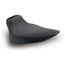 Mustang Tripper Solo Seat for Harley 08-17 Softail Heritage / Deluxe / Black / Plain  - Customhoj