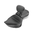 Mustang Wide Touring 2-Up Seat for Honda 01-08 VT 750 DC Spirit / Plain / With backrest  - Customhoj