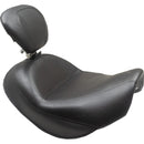 Mustang Wide Touring Solo Seat for Suzuki 15-19 Intruder C 1500 / C 90 T / With backrest  - Customhoj