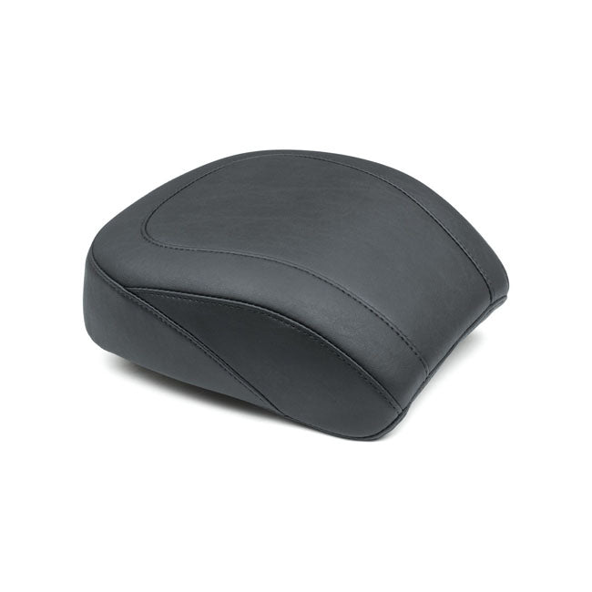 Mustang Wide Tripper Passenger Seat for Harley 18-21 Softail Breakout / Black / Plain  - Customhoj