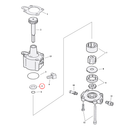 Oil Pump Parts Diagram Exploded View for 91-22 Harley Sportster 5) 91-22 XL. Thrust washer. Replaces OEM: 6157