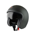 Origine Spirit Sunvsior Open Motorcycle Helmet Matte Black / XS (53-54cm)