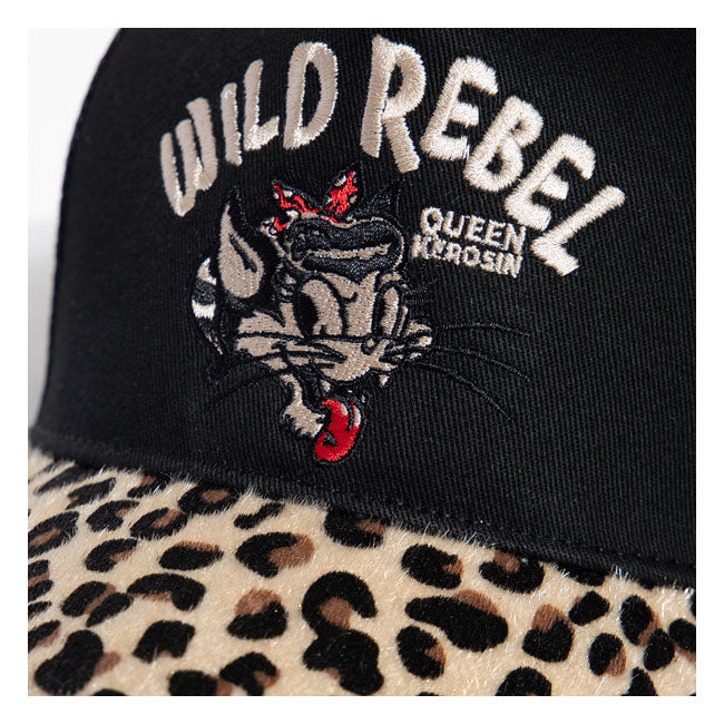 Queen Kerosin Wild Rebel Trucker Cap