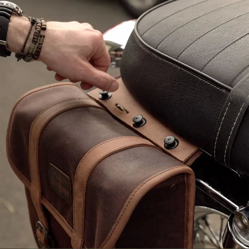 Longride Pannier Universal 18L Überwurf-Motorrad-Satteltaschen-Set