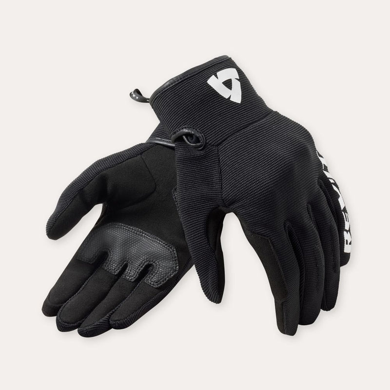 REV'IT! Access Ladies Motorcycle Gloves Black/White / XS  - Customhoj