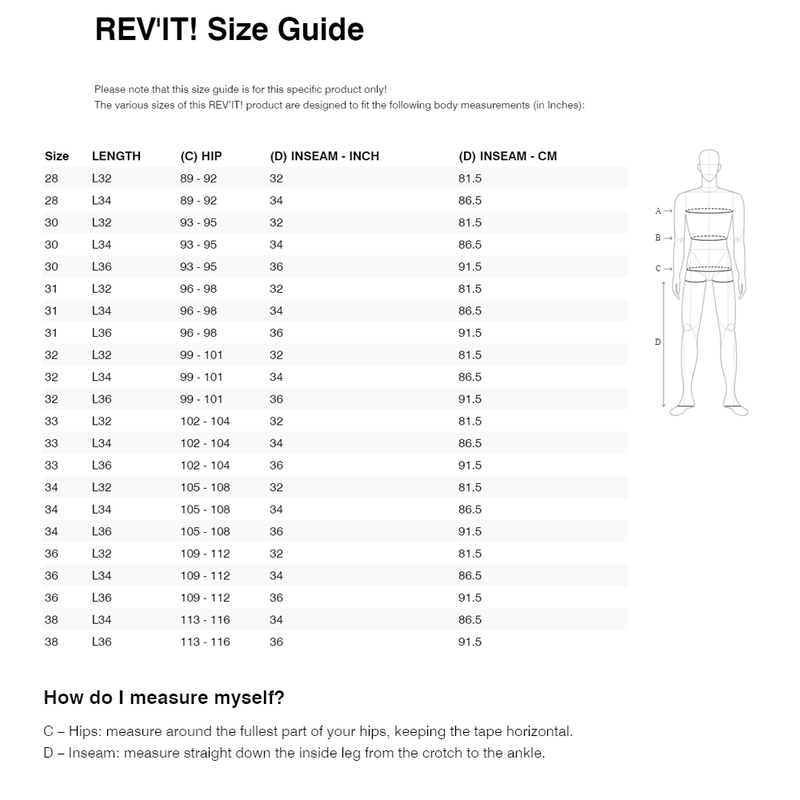 REV'IT! Detroit 2 TF Motorcycle Jeans