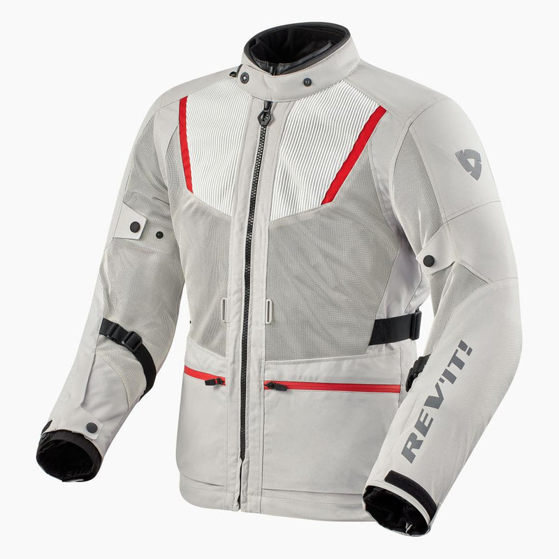 REV'IT! Levante 2 H2O Motorcycle Jacket Silver / S