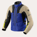 REV'IT! Offtrack 2 H2O Motorcycle Jacket Sand/Blue / S  - Customhoj