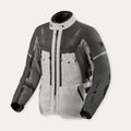 REV'IT! Sand 5 H2O Motorcycle Jacket Silver/Anthracite / S  - Customhoj