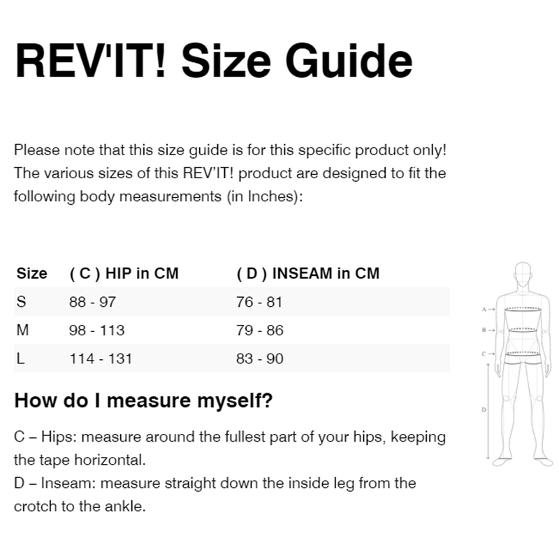 REV'IT! Scram Motorcycle Knee protector