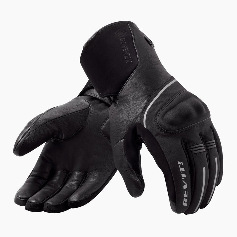 motorrad handschuhe gore tex REV'IT! Stratos 3 GTX Motorradhandschuhe Schwarz